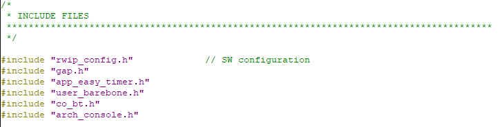 Figure 5 Include arch_console.h Header