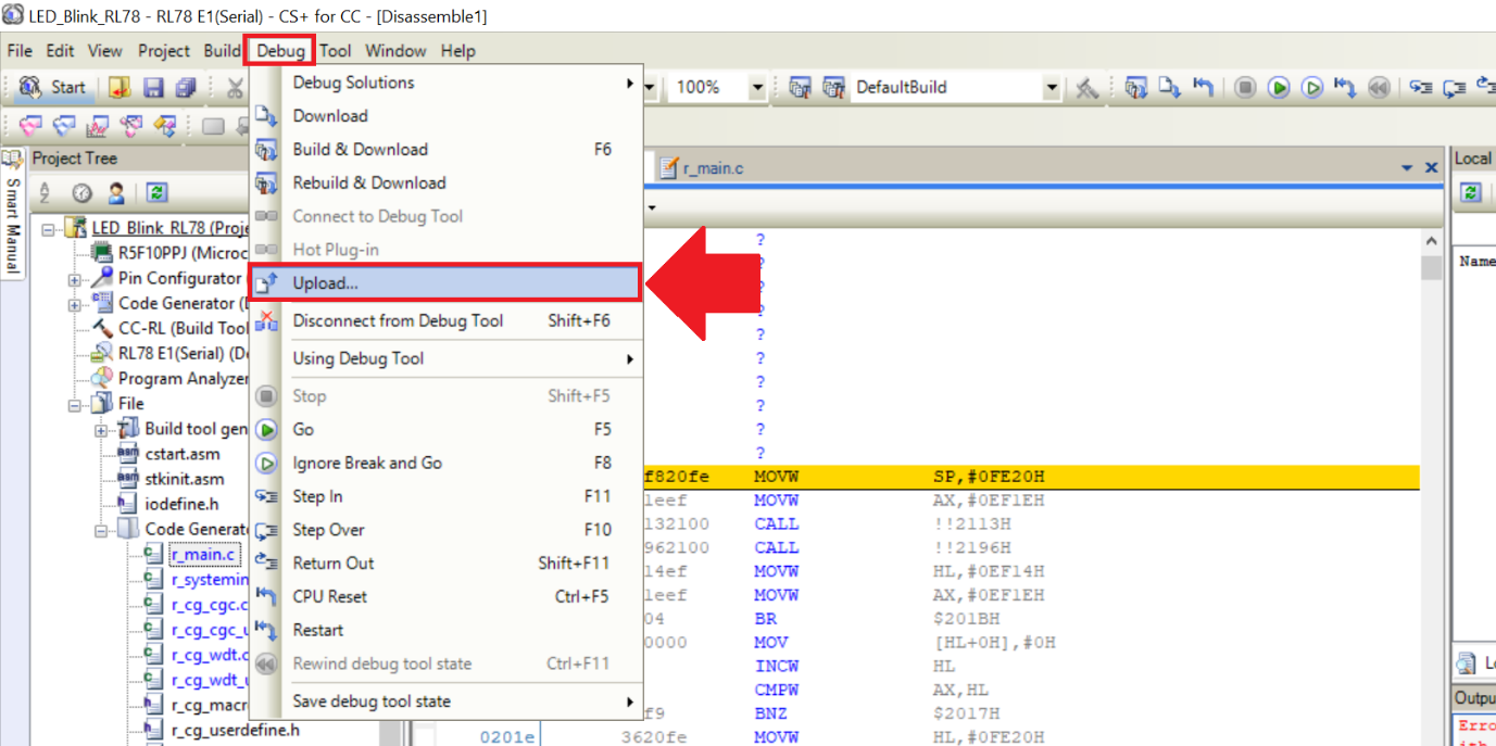 This will open up a “Data Save – Upload” dialog box where you can ...